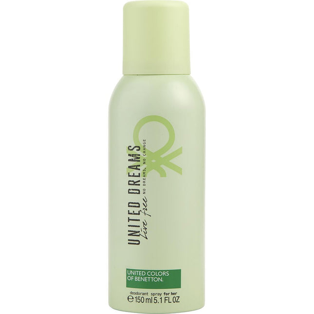 Benetton United Dreams Live Free By Benetton Deodorant Spray 5.1 Oz Benetton