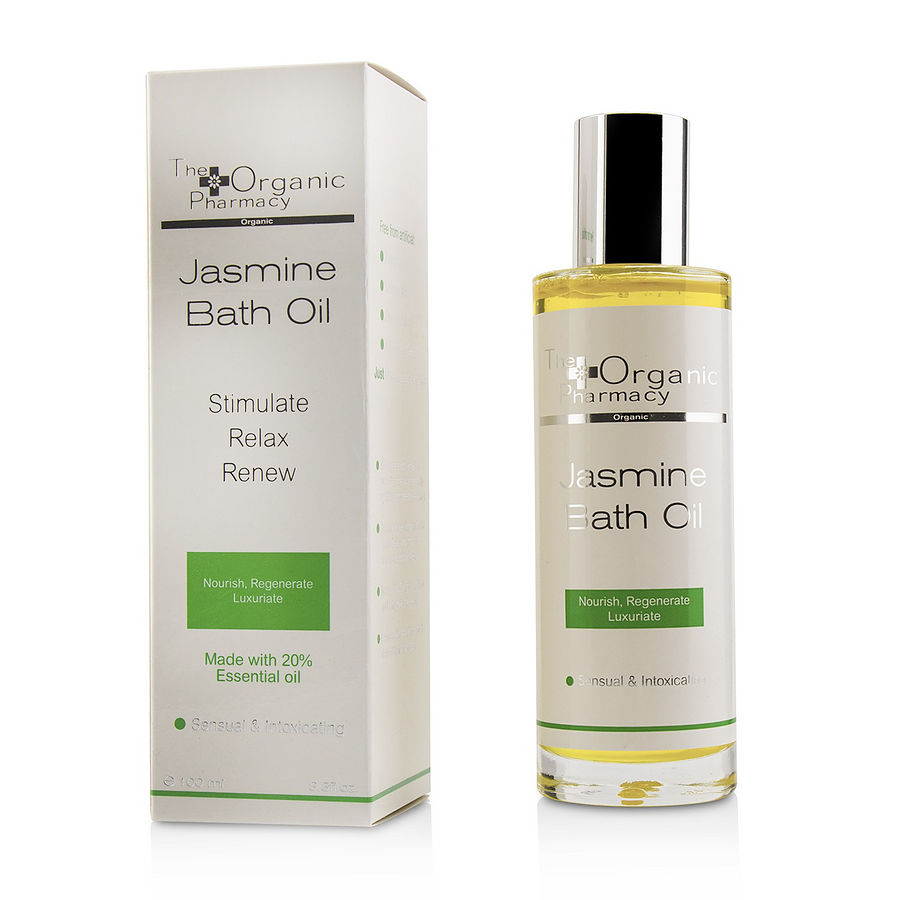 Jasmine Bath Oil - Sensual & Intoxicating  --100ml/3.3oz The Organic Pharmacy