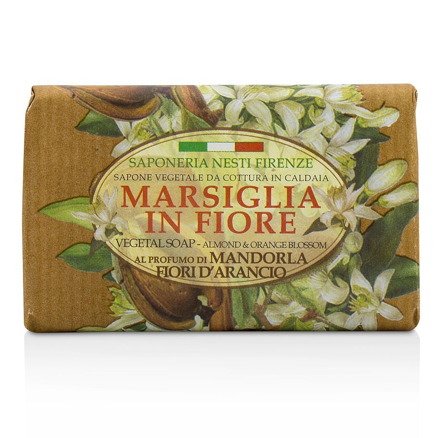 Nesti Dante Marsiglia In Fiore Vegetal Soap - Almond & Orange Blossom 125g/4.3oz