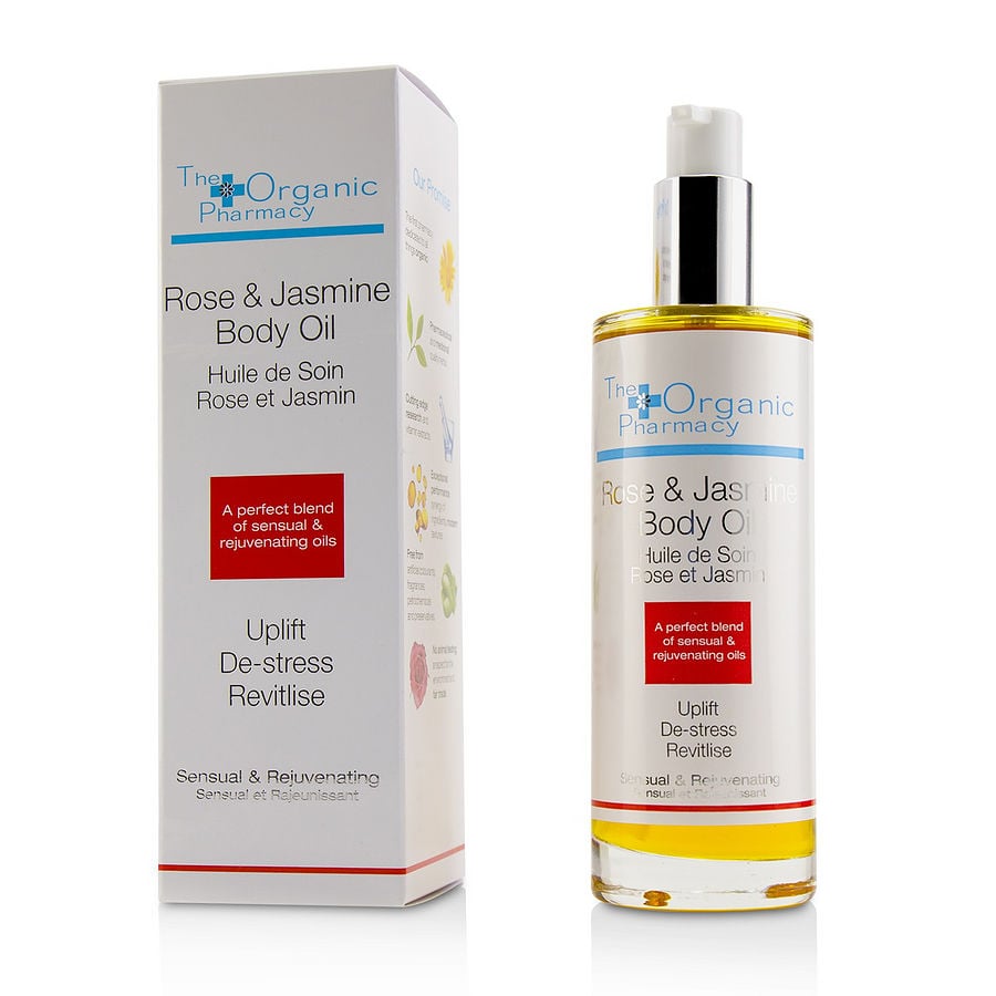 The Organic Pharmacy Rose & Jasmine Body Oil 100ml/3.4oz