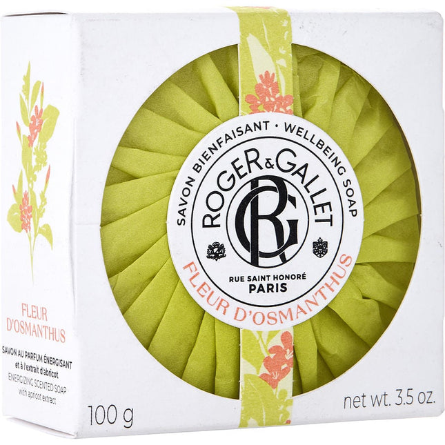 Roger & Gallet Fleur D'osmanthus By Roger & Gallet Soap 3.5 Oz