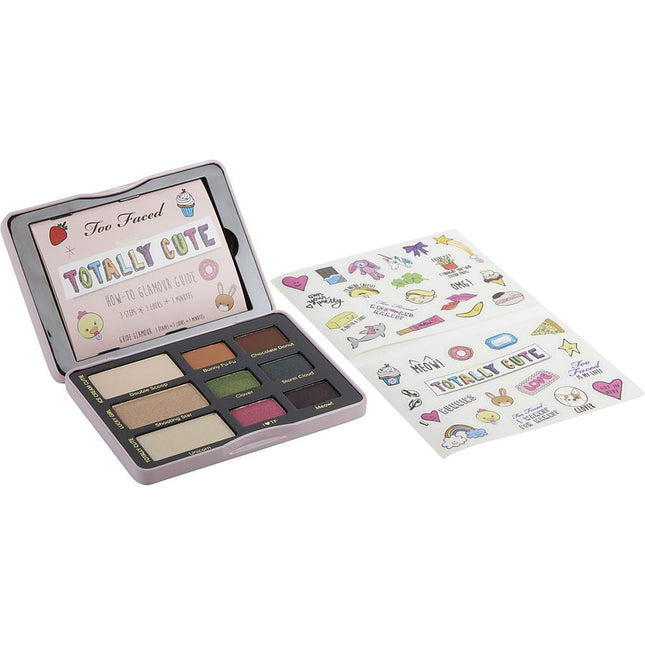 Too Faced Totally Cute Eye Shadow Palette (9x Eye Shadows) & 2 Sticker Sheets