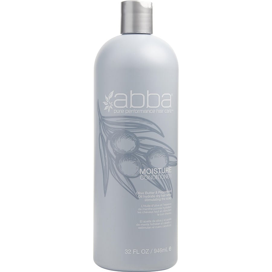 Moisture Conditioner 32 Oz (new Packaging) Abba Pure & Natural Hair Care