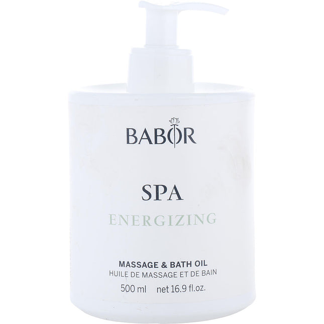 Babor Spa Energizing Massage & Bath Oil (salon Size) --500ml/16.7oz