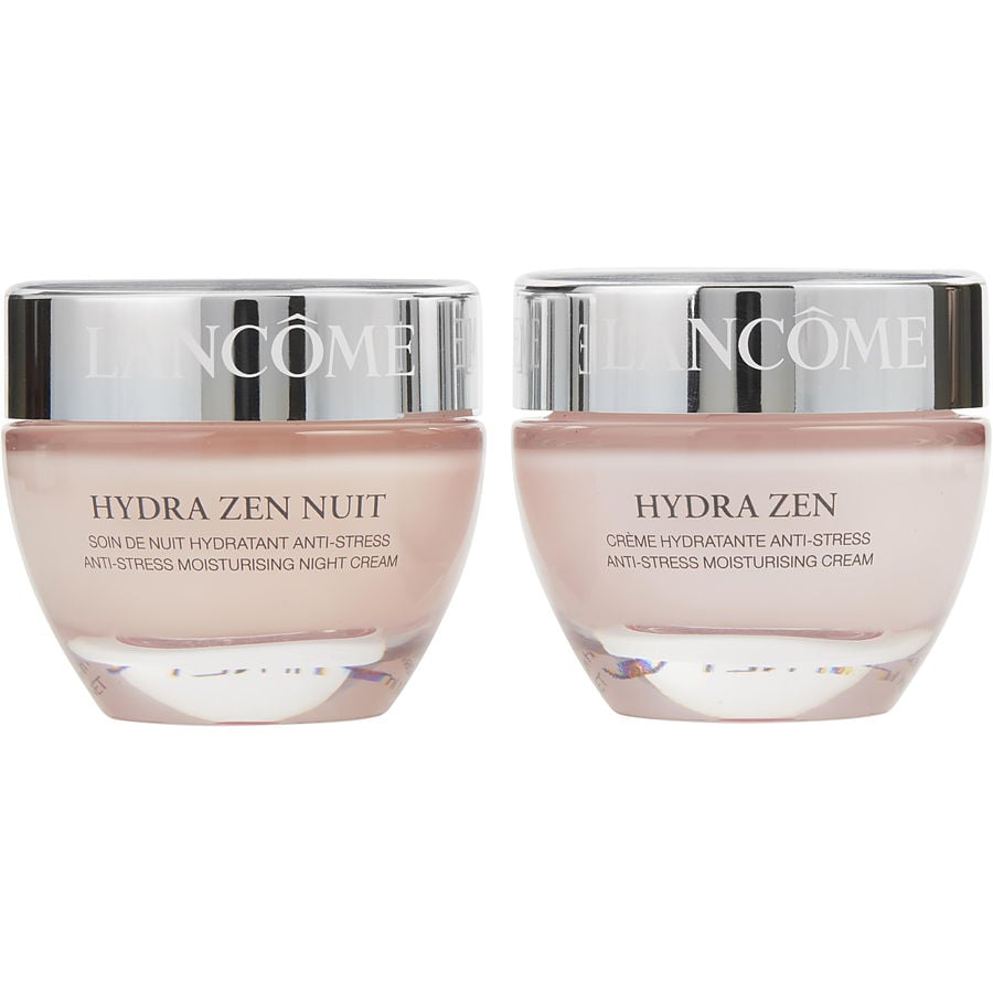 Lancome Hydra Zen Moisturising Partners Set: Anti-Stress Cream 50ml/1.7oz + Night - All Skin Types --2pcs