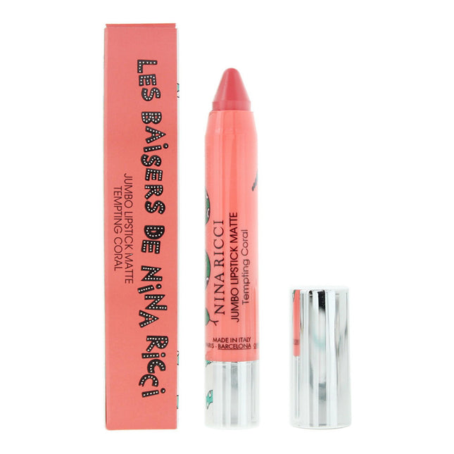 Nina Ricci Les Monstres de Nina Jumbo Matte Lipstick 2.5g - Tempting Coral, 2 g for Unisex