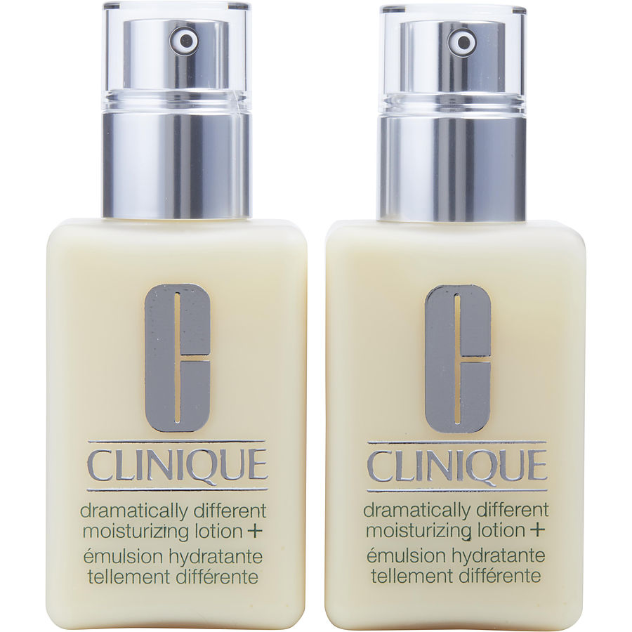 Clinique Dramatically Different Moisturizing Lotion Duo Pack (Very Dry To Combination With Pump) - 2x125ml/4.2oz