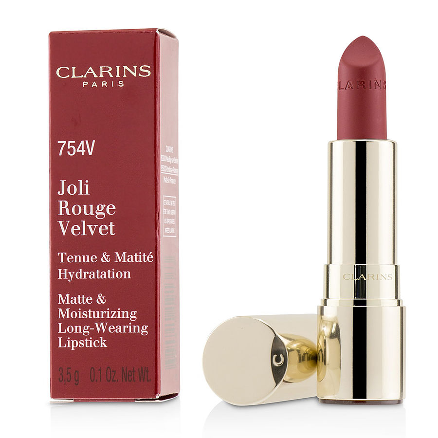 Clarins Joli Rouge Velvet (Matte & Moisturizing Long Wearing Lipstick) 3.5g/0.1oz