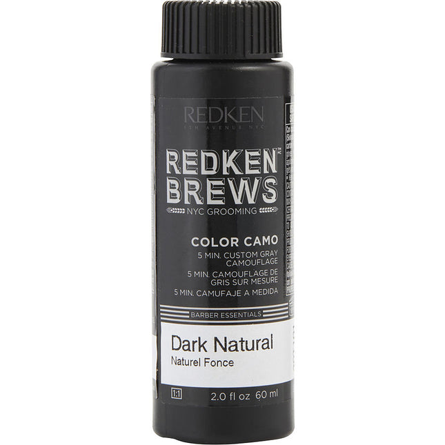 Redken Brews Color Camo Men's Haircolor - Dark Natural 2 oz
