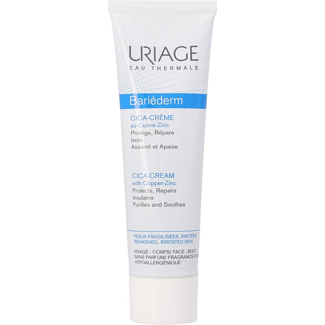 Uriage Bariederm Repairing Cica Cream With Cu-Zn (Face/Body) 100ml/3.4oz