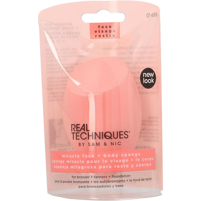 Real Techniques Miracle Face/body Sponge --- By Real Techniques Real Techniques