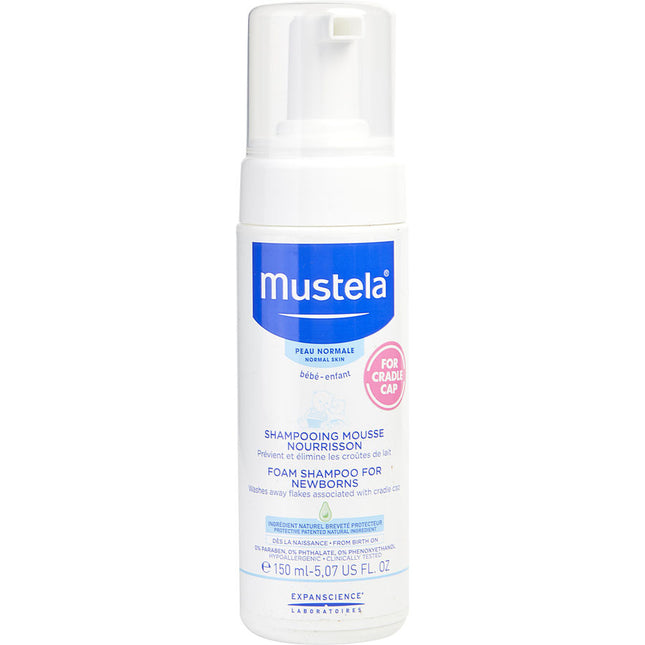 Mustela Foam Shampoo For Newborns - Normal Skin 150ml/5.07oz