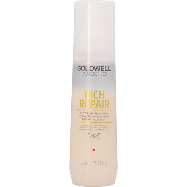 Dual Senses Rich Repair Restoring Serum Spray 5 Oz Goldwell