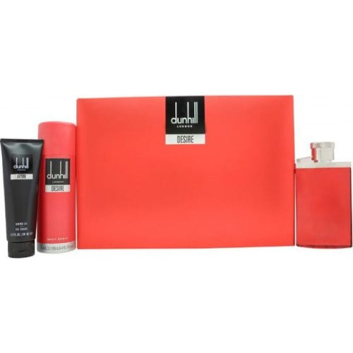 Dunhill Desire Red 3 Piece Gift Set for Men
