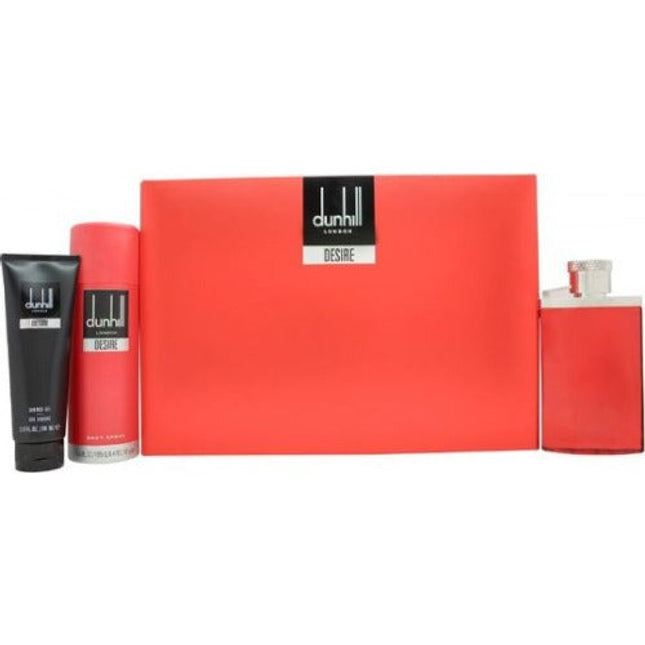 Desire Red 3 Piece Gift Set Dunhill