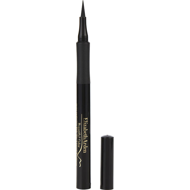 Elizabeth Arden Beautiful Color Bold Defining Felt Tip Liquid Eye Liner - Seriously Black --12ml/0.41oz By Elizabeth Arden Elizabeth Arden