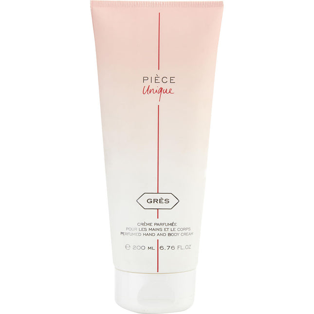 Piece Unique By Parfums Gres Hand & Body Cream 6.7 Oz