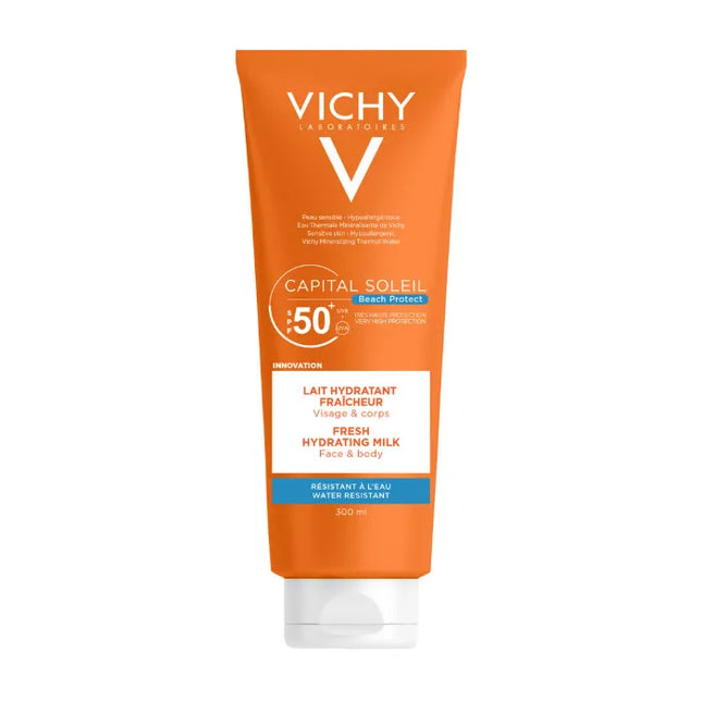 Vichy Idéal Soleil Sun-Milk for Face and Body SPF50+ 300ml, 300 ml for Unisex