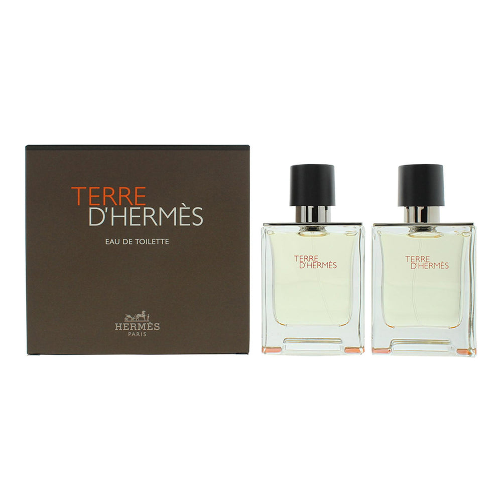 Hermès Terre d'Hermès Eau de Toilette Gift Set 2 x 50ml EDT for Men