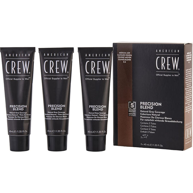 American Crew Set-Precision Blend - Medium Ash- 3 X 1.35 oz