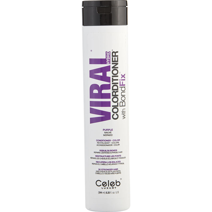 Viral Colorditioner Purple 8.25 Oz Celeb Luxury