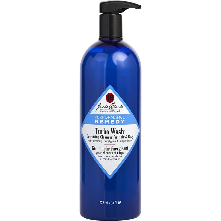 Jack Black Turbo Wash Energizing Cleanser For Hair & Body 33oz
