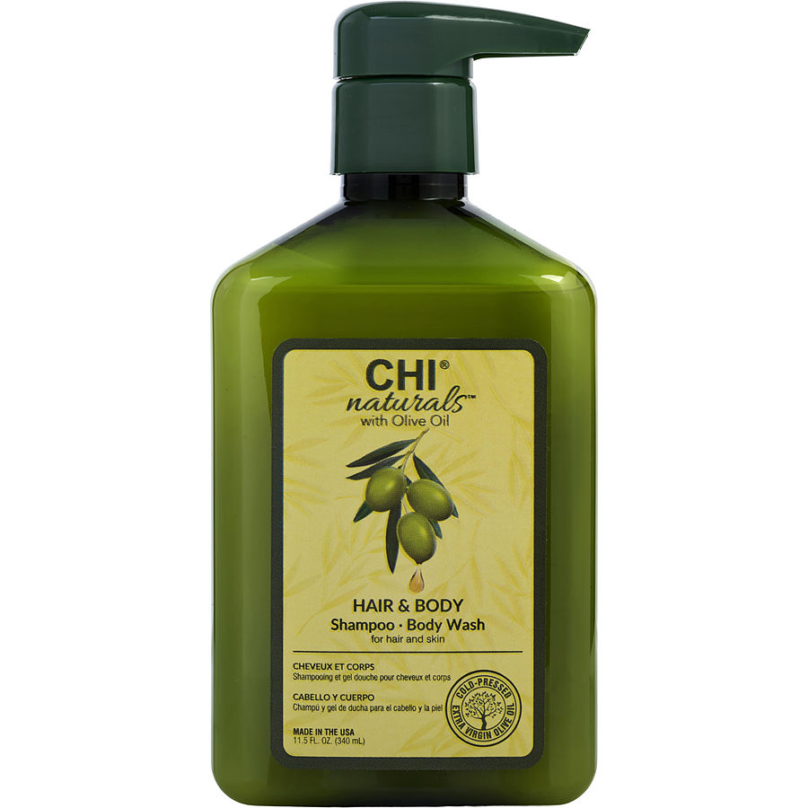 Chi Olive Organics Hair & Body Shampoo Wash 11.5 oz