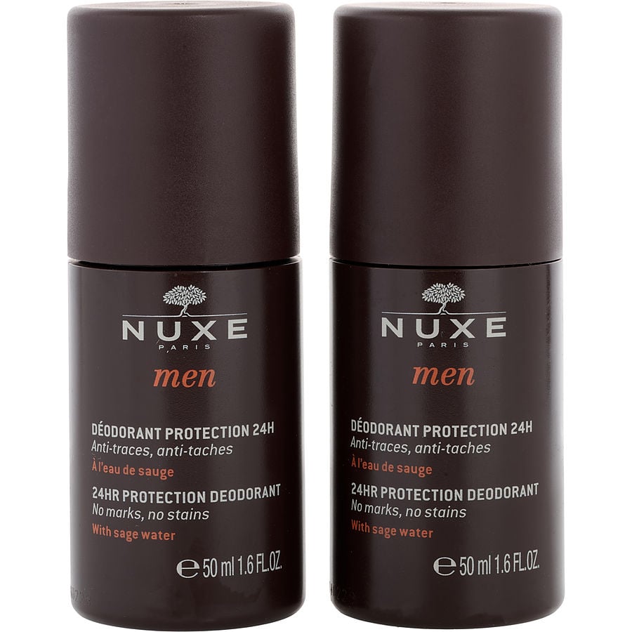 24hr Protection Deodorant Roll-on Alcohol Free Duo --2 X 50ml/1.6oz Nuxe