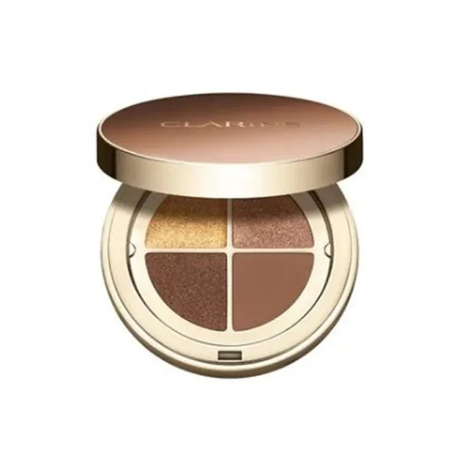 Clarins Ombre 4-Colour Eyeshadow Palette 4.2g - 04 Brown Sugar Gradation, 4 g for Unisex