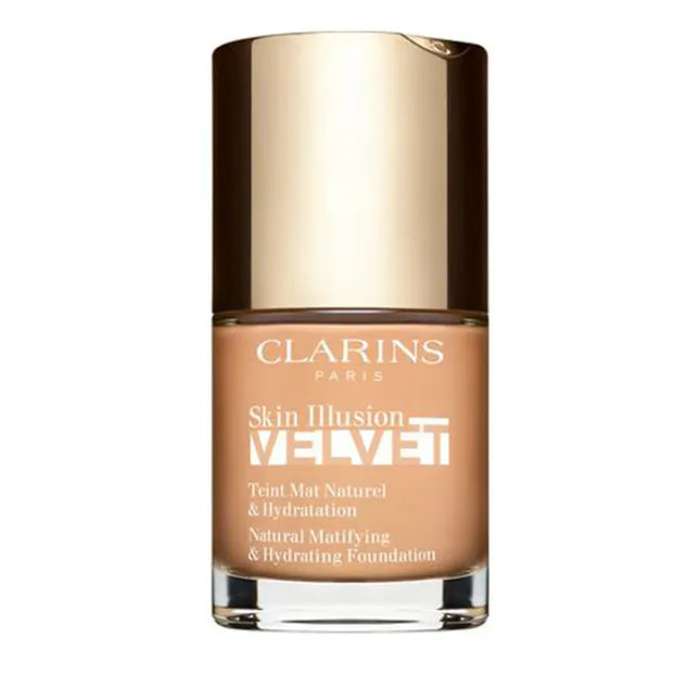 Clarins Skin Illusion Velvet Foundation 30ml - 107C, 30 ml for Unisex