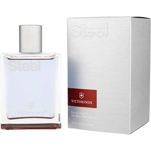 Swiss Army Steel By Victorinox Edt Spray 3.4 Oz