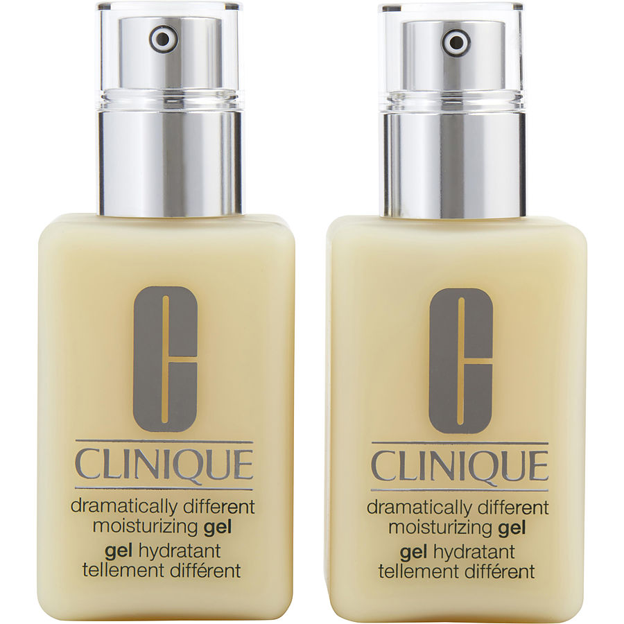 Clinique Dramatically Different Moisturizing Gel Duo Pack (Oily To Oily Combination With Pump) - 2x125ml/4.2oz