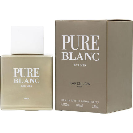 Karen Low Pure Blanc By Karen Low Edt Spray 3.4 Oz