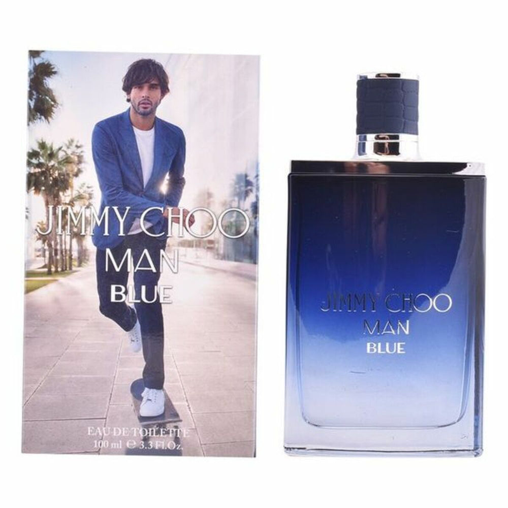Jimmy Choo Man Blue Eau de Toilette 100ml Spray, 100 ml for Men