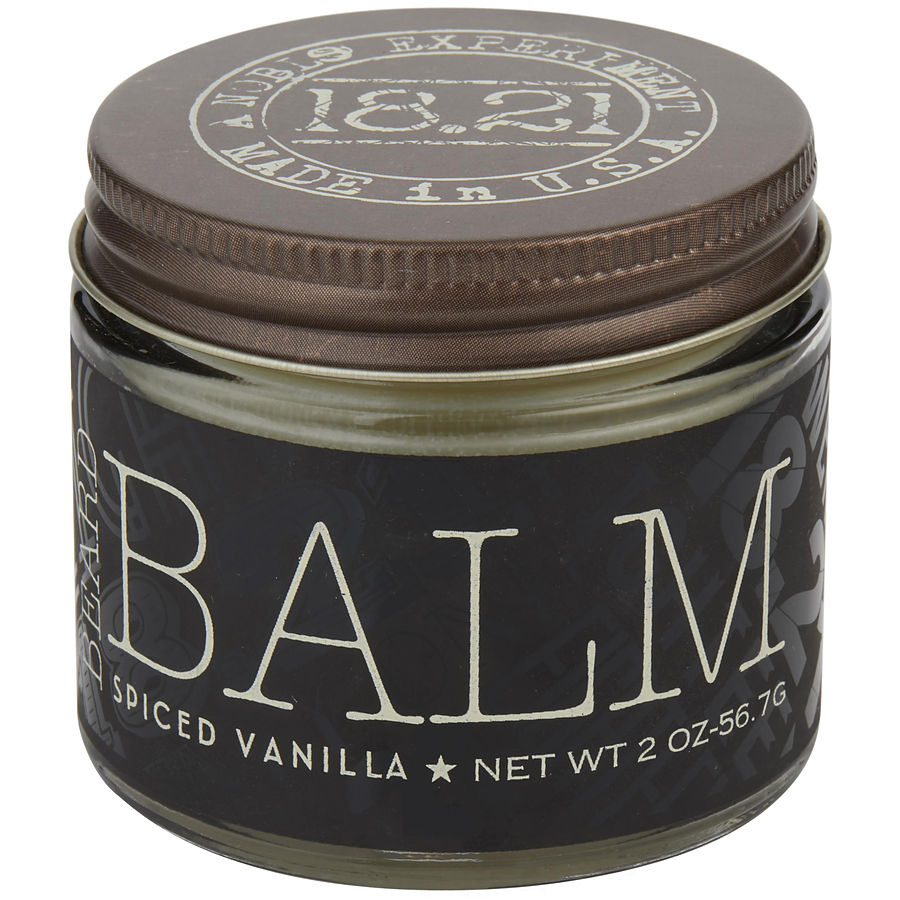 18.21 Man Made Beard Balm Spiced Vanilla 2 oz