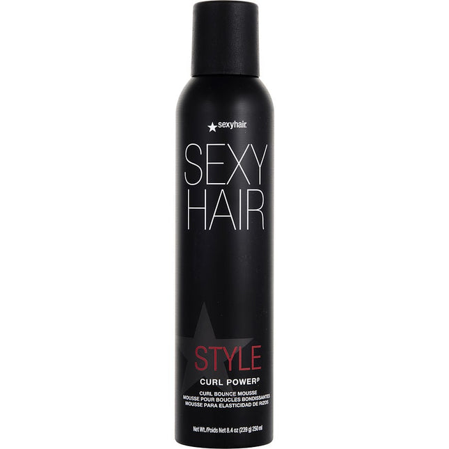 Curly Sexy Hair Curl Power Bounce Mousse 8.4 Oz Sexy Hair Concepts