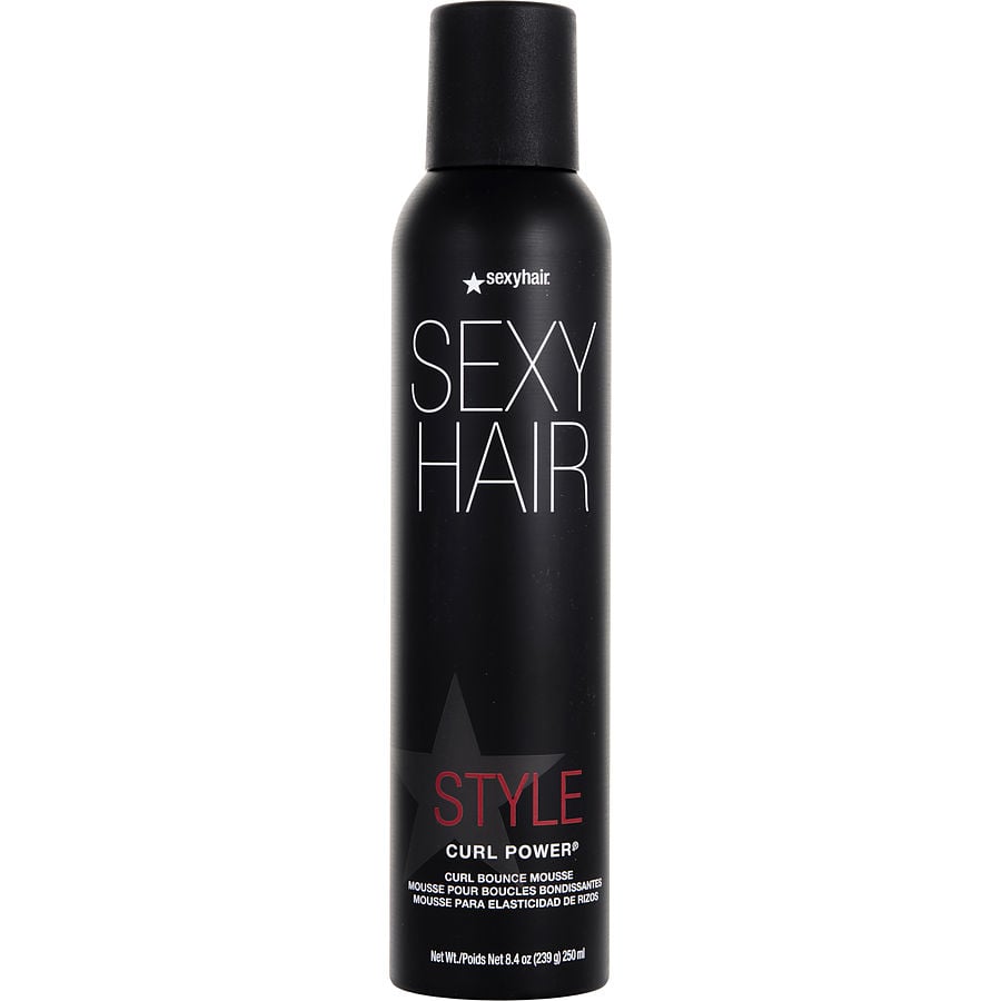 Curly Sexy Hair Curl Power Bounce Mousse 8.4 Oz Sexy Hair Concepts