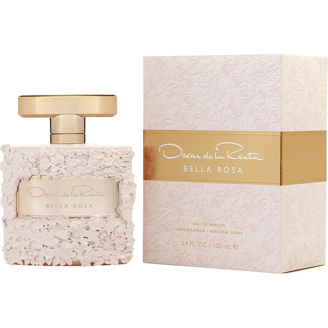 Oscar De La Renta Bella Rosa By Oscar De La Renta Eau De Parfum Spray 3.4 Oz