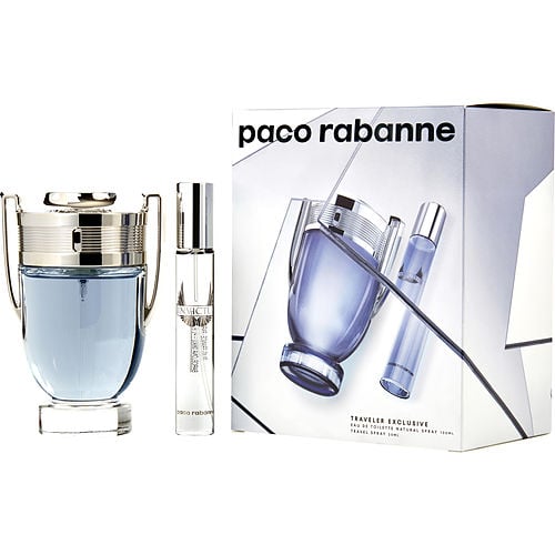 Paco Rabanne Paco Invictus 2 Piece Gift Set for Men