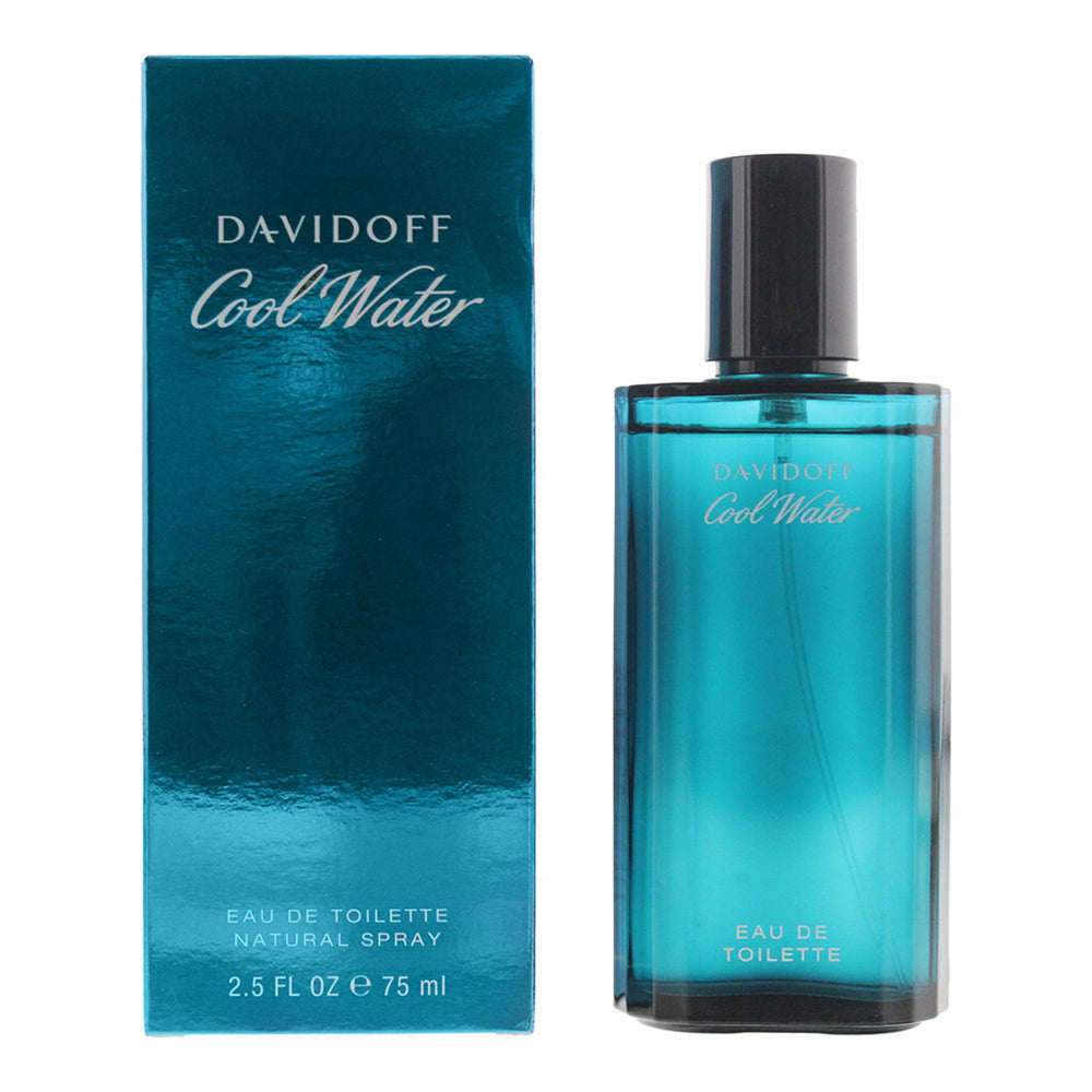 Davidoff Cool Water Eau de Toilette 75ml Spray, 75 ml for Men