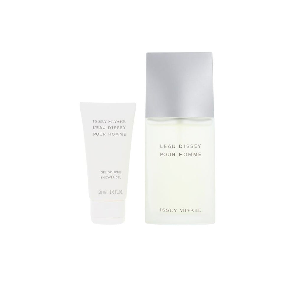 Issey Miyake L'Eau D'Issey Gift Set 75ml EDT Spray + 50ml Shower Gel for Men