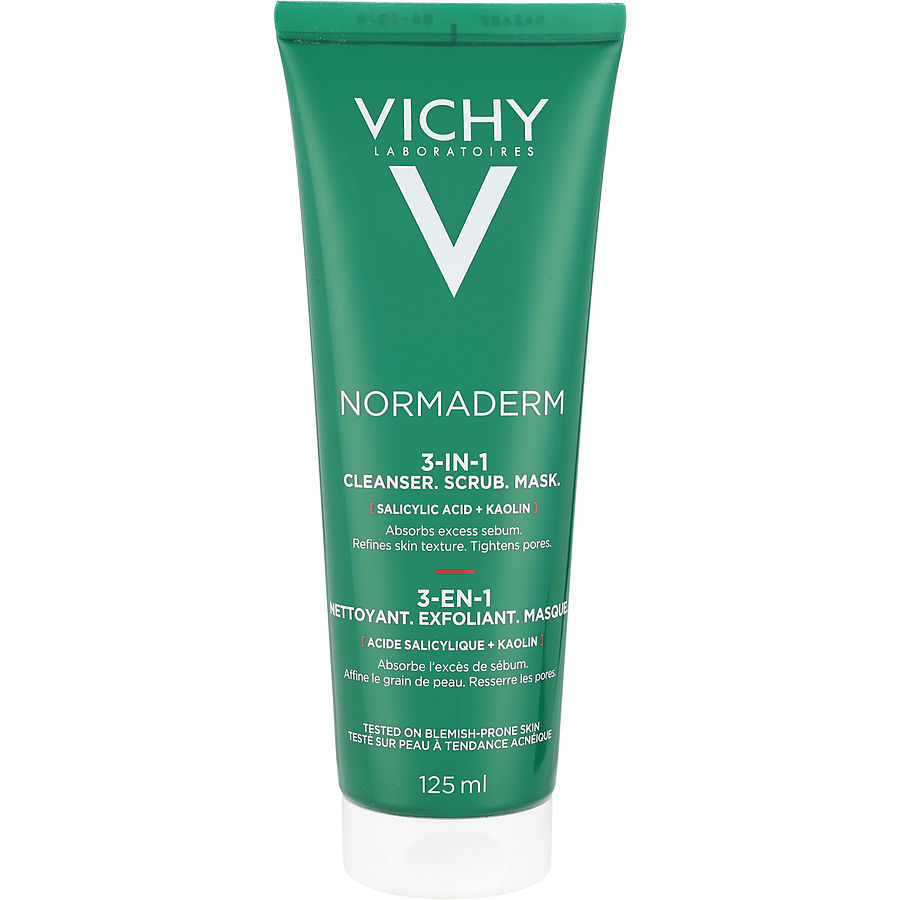 Vichy Normaderm 3 In 1 Cleanser Scrub Mask 125ml/4.23oz