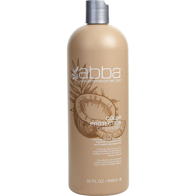 Color Protection Conditioner 32 Oz (new Packaging) Abba Pure & Natural Hair Care