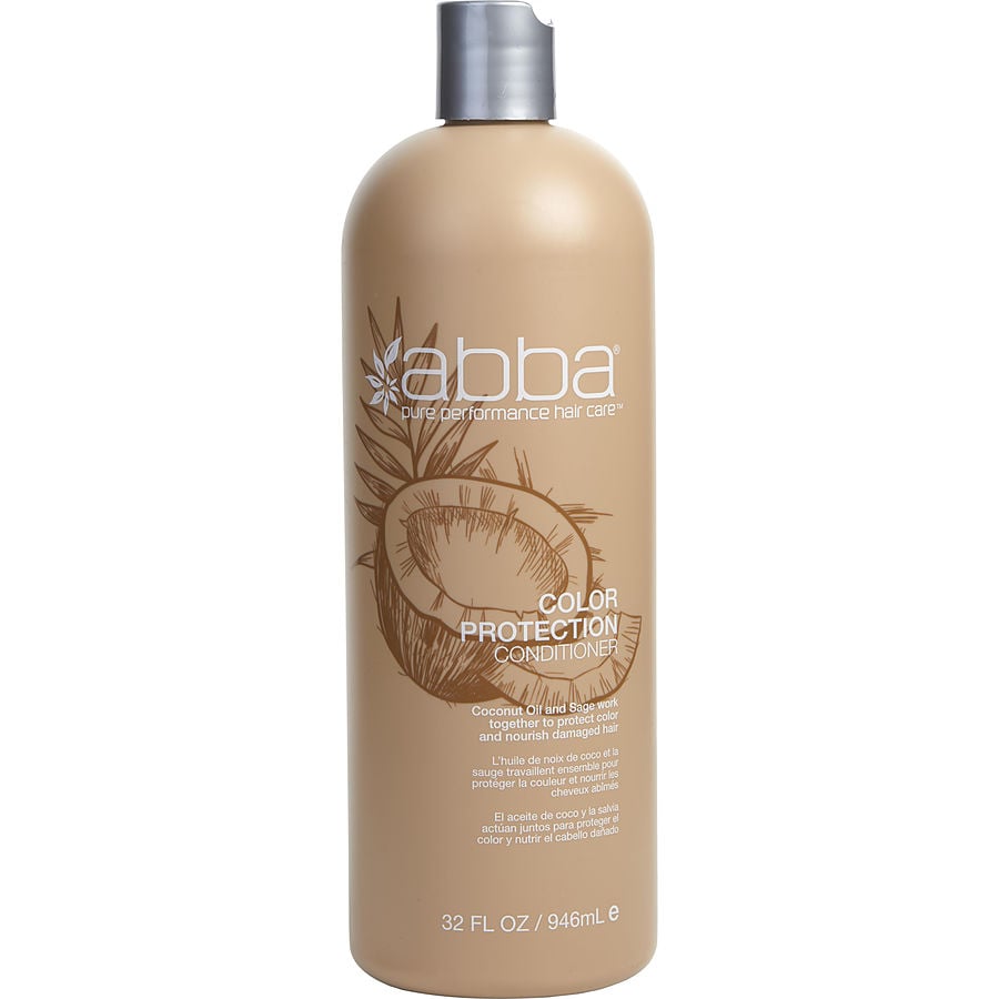 Color Protection Conditioner 32 Oz (new Packaging) Abba Pure & Natural Hair Care