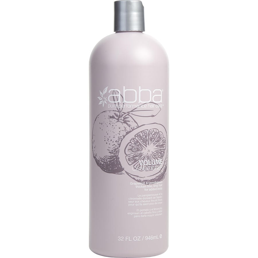 Volume Conditioner 32 Oz (new Packaging) Abba Pure & Natural Hair Care