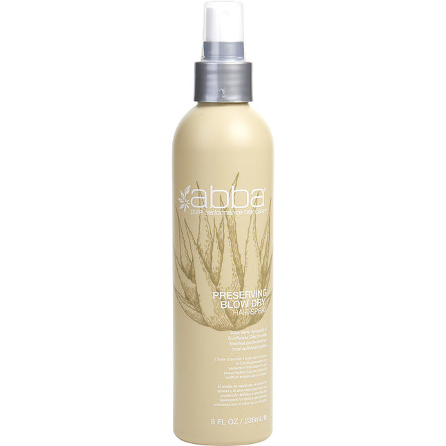 Abba Preserving Blow Dry Spray (New Packaging) 8 oz