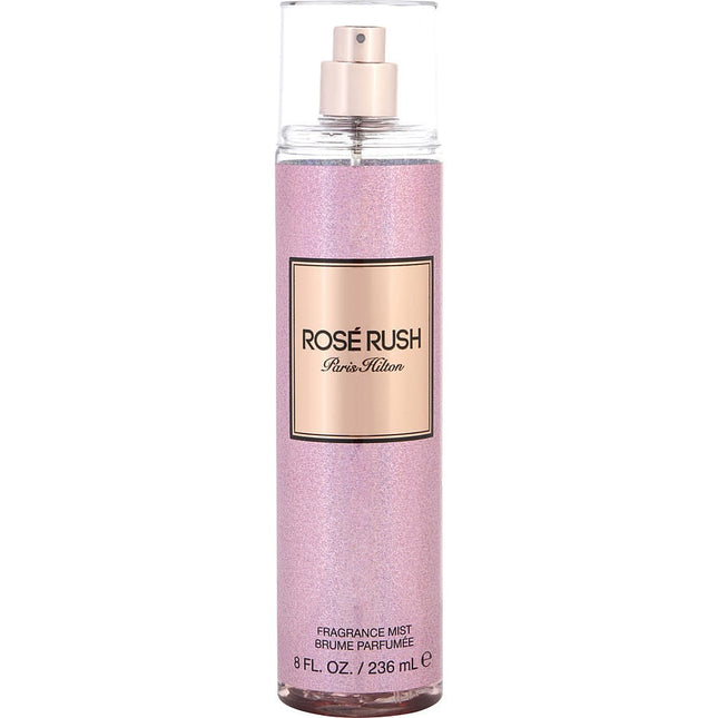 Paris Hilton Rose Rush By Paris Hilton Body Mist 8 Oz Paris Hilton