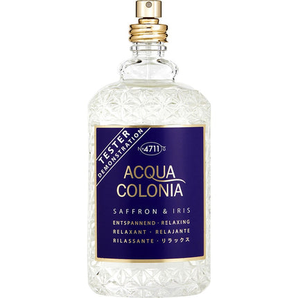4711 Acqua Colonia Saffron & Iris By 4711 Eau De Cologne Spray 5.7 Oz *tester