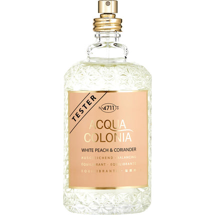 4711 Acqua Colonia White Peach & Coriander By 4711 Eau De Cologne Spray 5.7 Oz *tester