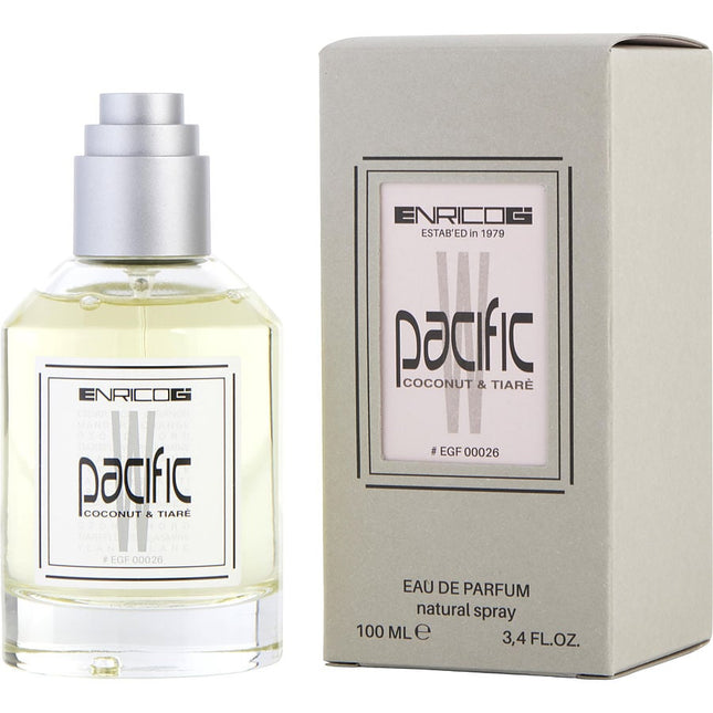 Enrico Gi Pacific Coconut & Tiare By Enrico Gi Eau De Parfum Spray 3.4 Oz
